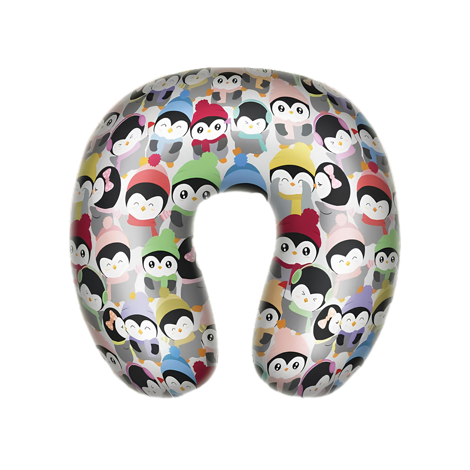 Eve Textile® Reise- Nackenkissen Pinguin-Design